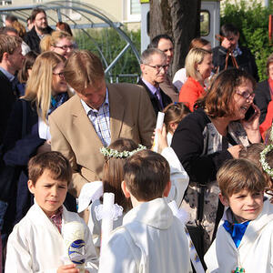 Erstkommunion am 17. April 2016