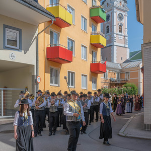 Gottesdienst und Fronleichnamsprozession in Kirchdorf/Krems