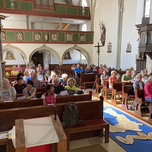 In der Kirche in St. Roman