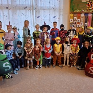 Verkleidungsfest grüne Gruppe