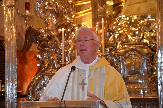 Erzbischof Franz Lackner beim Gottesdienst in der Basilika Mariazell