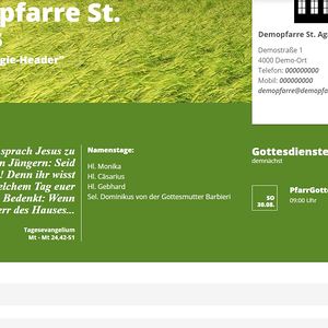 Vorlage Liturgie-Header