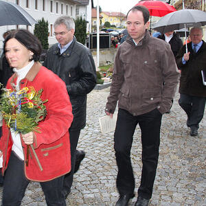 Palmweihe und Festzug zur Kirche