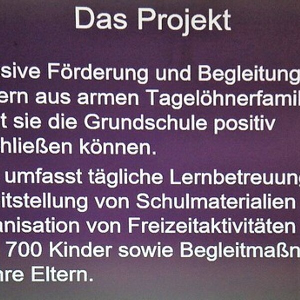 Projektvorstellung Eine-Welt-Kreis