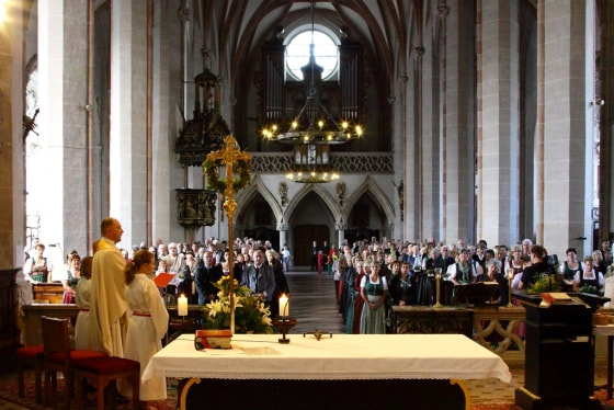 Gottesdienst in der Pfarrkirche Braunau-St. Stephan