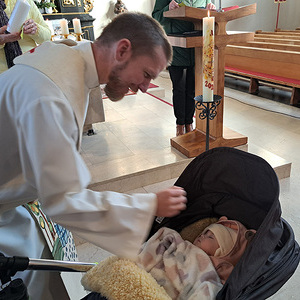 Segensfeier für alle 2024 getauften Kinder