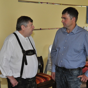 P.Georg mit PGR Finanzleiter Johann Schnitzinger