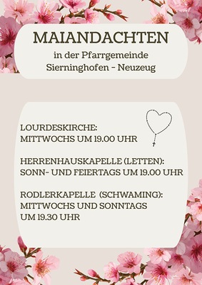 Maiandachten