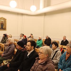 Messe in St. Quirinus und nach der Sternwallfahrt in Auwiesen