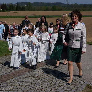 Erstkommunion Pfarre Rüstorf