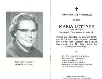 Maria Lettner