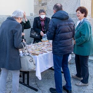 Verkauf der Lebkuchenherzen