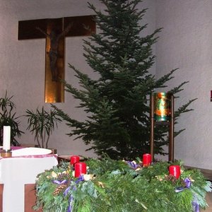 Unser Christbaum