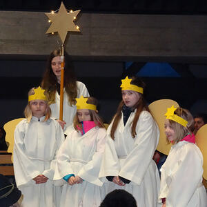 Krippenspiel bei der Kinderweihnacht 2016