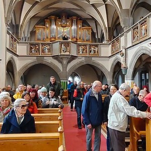 Überraschungsfahrt nach St. Oswald mit Max Mittendorfer