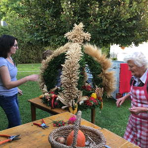 Vorbereitung zum Erntedankfest