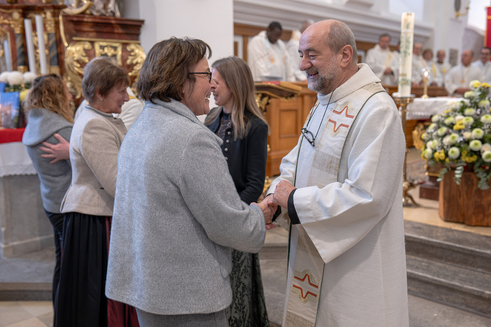Seelsorgeteammitglieder gratulieren dem neue Pfarrvorstand / Pfarre Engelszell-Peuerbach / Michael Emprechtinger, ? Pfarre Engelszell-Peuerbach / Seelsorgeteammitglieder gratulieren dem neue Pfarrvorstand