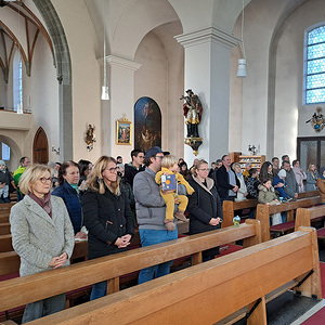 Segensfeier für alle 2024 getauften Kinder