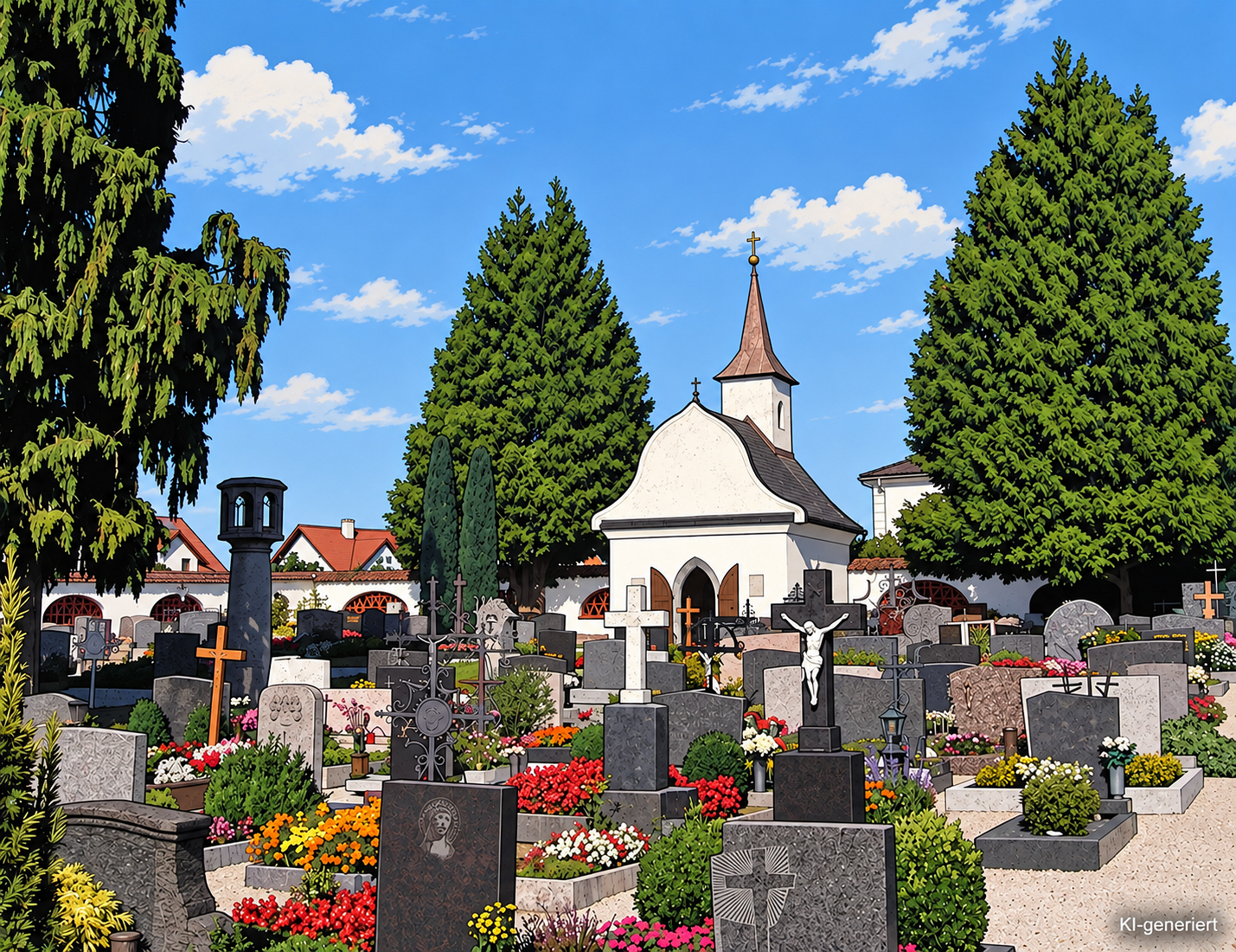 Friedhof Gleink / KI-generiert