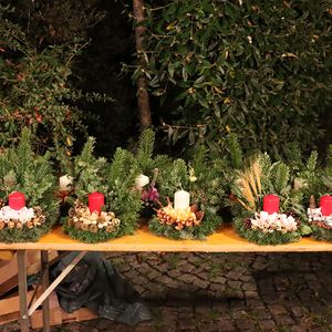 Adventkranzweihe 2022 in St. Quirinus
