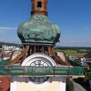 Sanierung der Turmkuppel 2017