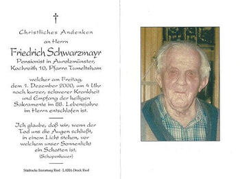 Friedrich Scharzmayr