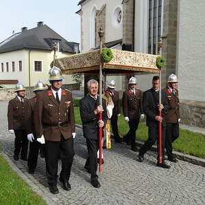 Fronleichnam 2016, Pfarre Neumarkt im Mühlkreis
