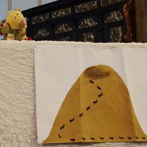 Der Bär denkt nach ...