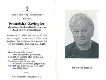 Franziska  Zwingler