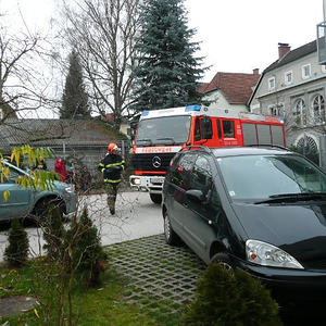 Feuerwehrübung im Kindergarten