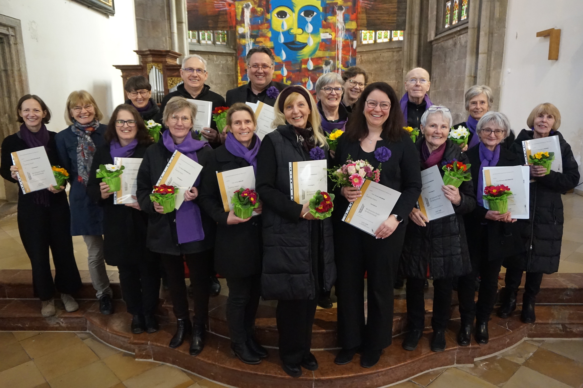 Herzliche Gratulation an Chorisma