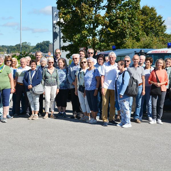 Gruppenfoto des Ausflugs