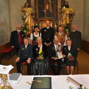 Feier der Ehejubilare