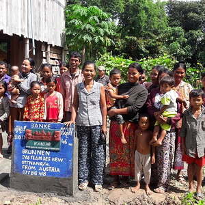 KBW Brunnen für Veal Thoil / Kambodscha