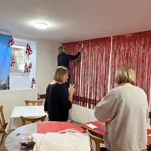 die fleißigen Helfer für den Pfarrball in Kleinmünchen