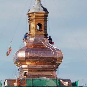 Sanierung der Turmkuppel 2017