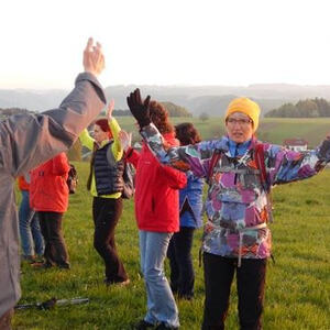 Meditative Pilgerwanderung