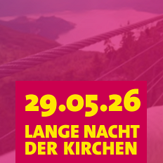 Lange Nacht der Kirchen 2026