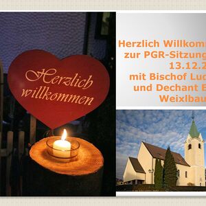 PGR-Sitzung 2014 mit Bischof Ludwig