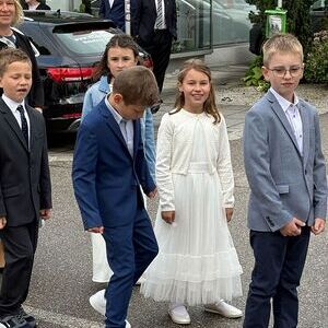 Einzug in die Kirche