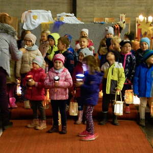 Martinsfest mit dem Kindergarten