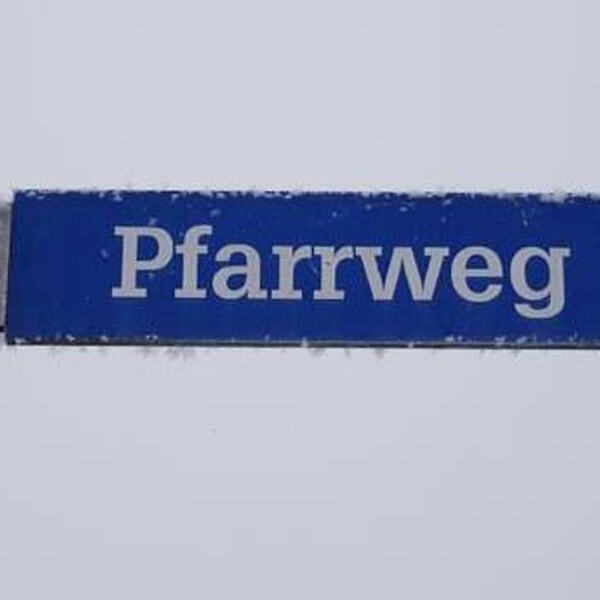 Frost am Pfarrweg   