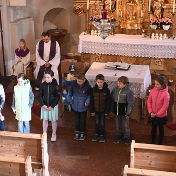 Vorstellung der Erstkommunionkinder Pramet 2024