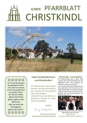 Pfarrblatt Christkindl