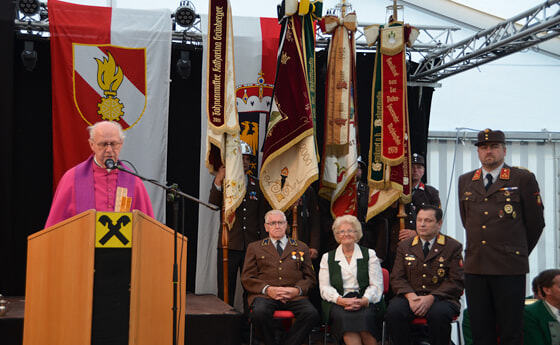 100 jähriges Gründungsfest FF Engertsberg -Totengedenken