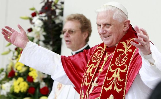 Papst Benedikt XVI. 2007 in Österreich 