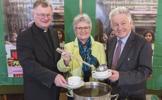 Benefizsuppenessen 2016 im Linzer Landhaus: Teilen spendet Zukunft