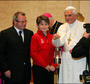 Rom - Christbaum für Papst