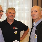 Sommerakademie Teilnehmer Norbert und Christoph Denkmayr, Josef Grad