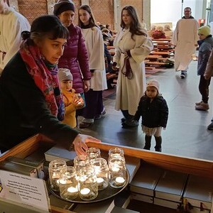 Familiengottesdienst und Miniaufnahme